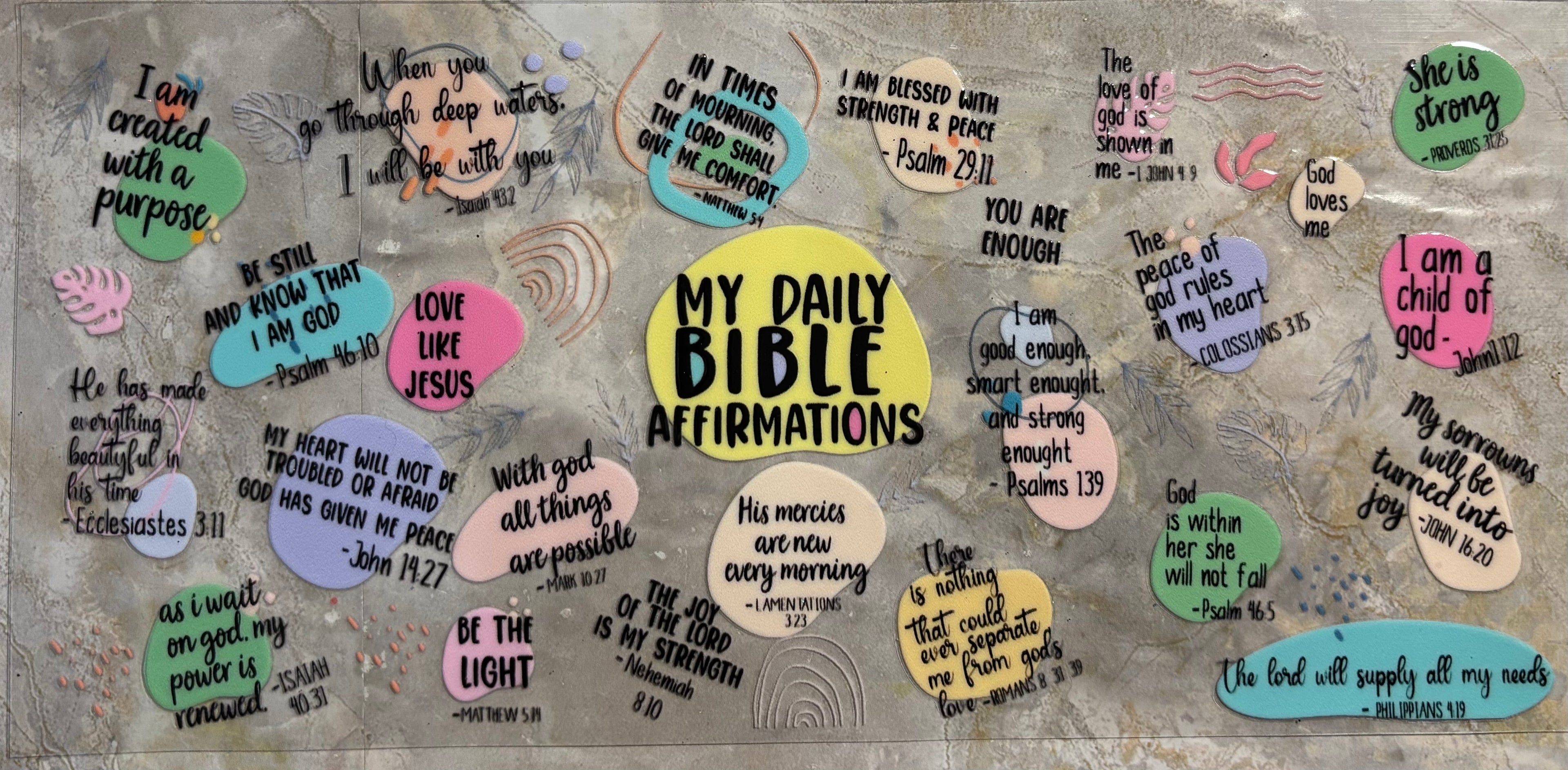 Bible affirmations