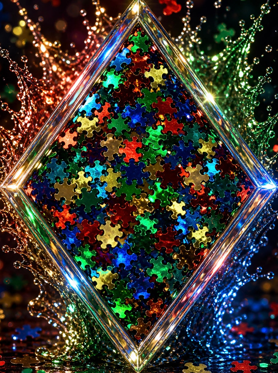 Mixed Puzzle 🧩 Pieces