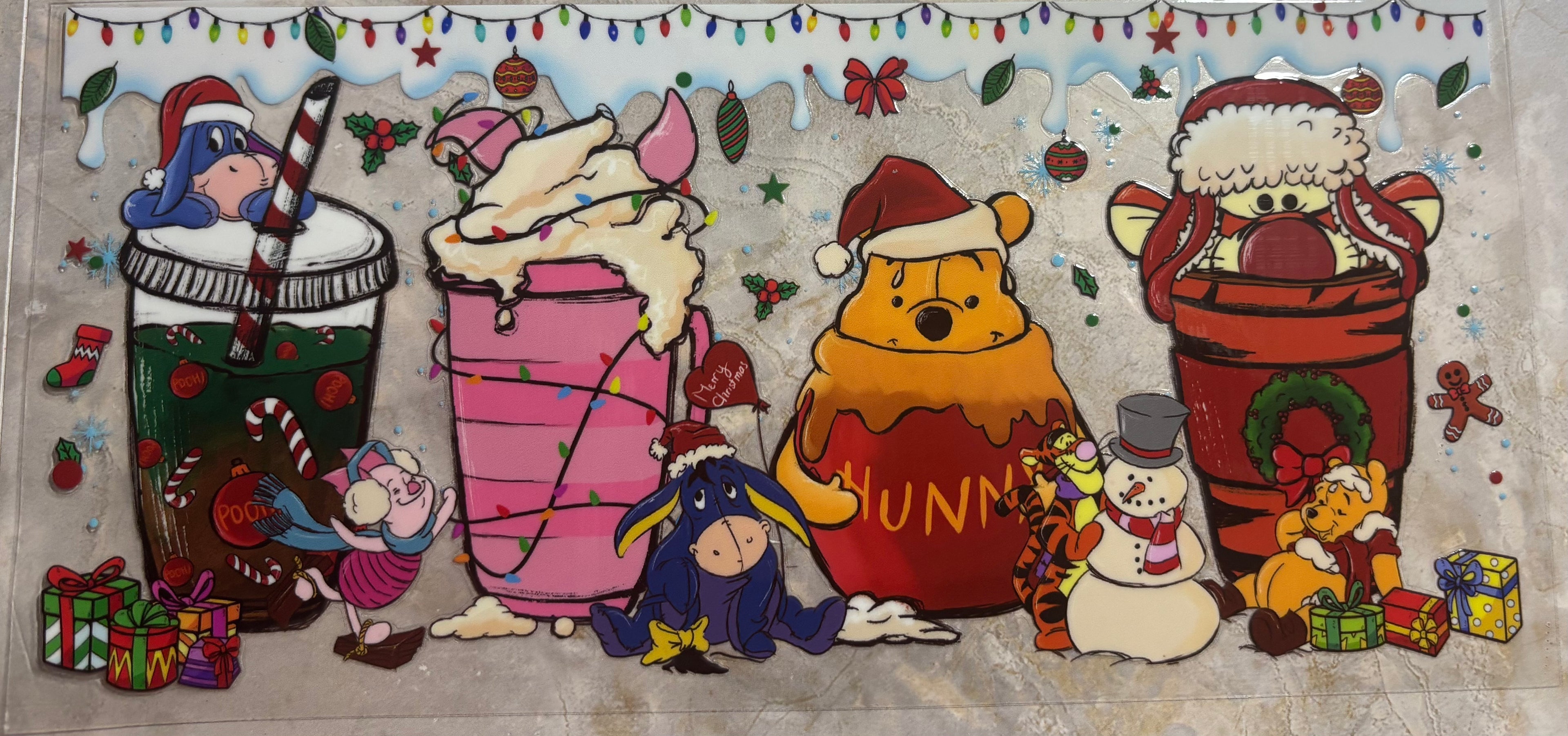 Pooh cups